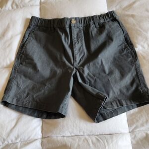 Maagic 5.5 Inch Cotton Casual Wear Shorts In Slate Grey. Mens Size 30